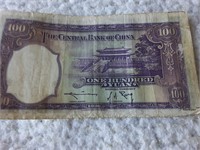 ONE HUNDRED YUAN FOREIGN NOTE