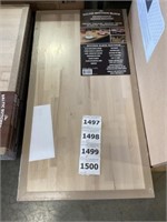 25" x 4' Butcher Block Counter Top