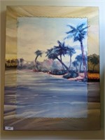 PALM TREE ISLAND PRINT