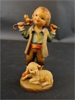 Anri Carved Wood Figure 1418/2250 Shepherds Boy
