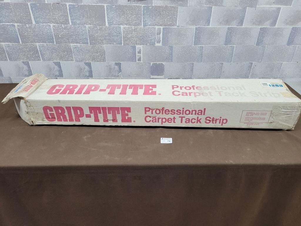 Case of carpet tack strips