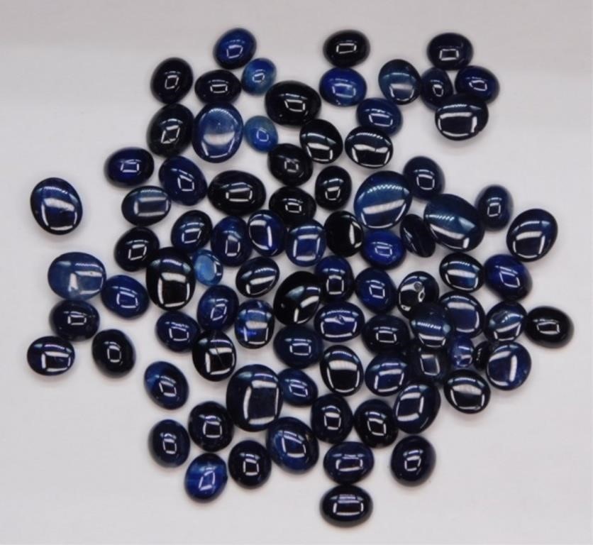 83.5 CTS CABOCHON SAPPHIRES.