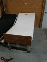 Mechanical hospital bed with serta mattress