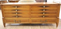 Vintage Grosfeld House 6 drawer low chest