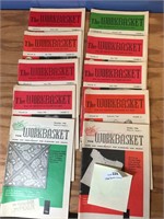 Lot of 10 - 1956 The Workbasket Magazines