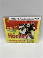 1983-84 O PEE CHEE HOCKEY STICKER SEALED PACK