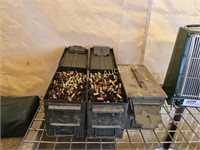 THREE AMMO CANS