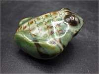 Mexican Frog Figurine by Ken Edwards