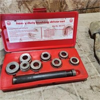 Heavy duty bushing driver set