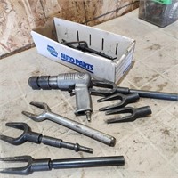 Air chisel, ball joint removers