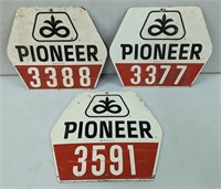 3x- Pioneer Seed Corn Masonite Signs 13x15