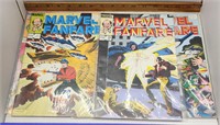 Lot of 10 Marvel Fanfare  Comics