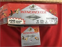 22 winchester 12 gauge 7.5 shot ammo