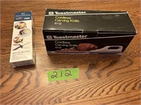 Toastmaster Cordless Carving Knife/ Scissors