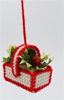 Handmade Basket Ornament