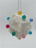 Handmade Needlepoint Ball Ornament