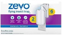 Zevo Insect Trap Kit, 2 Devices + 6 Refills