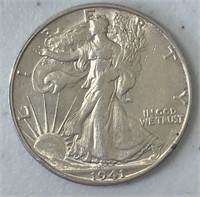 1941-S Liberty Walking Half Dollar