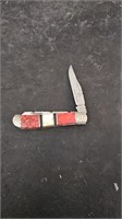 Silver Horse Stone Works Pocket Knife`