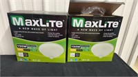 Two new max light 150 W 24WLED light fixtures
