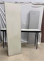 (1) Folding Table, (2) Tables