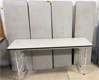 (5) Folding Tables