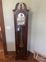 Howard Miller Grandfather Clock in Windsor Cherry