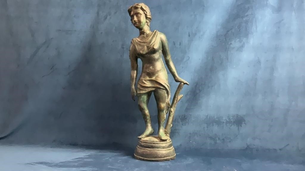 Large bronze Roman figurine