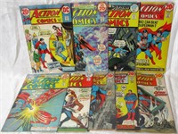 Lot of 9 Action Comics 20¢