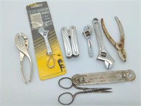 Multitool, Mini Pliars, Adjustable Wrenches and