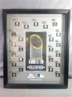 World Series Commemorative Rings Wall Hanging