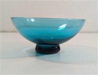 MCM UV 365 NM  Hand Blown Turquoise Blue Glass