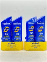 Coppertone 4pk Sport 4-in-1 Performance Sunscreen