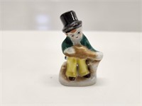 VINTAGE OCCUPIED JAPAN PORCELAIN BOY FIGURINE