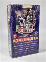 1991 NFL PRO SET - SEALED BOX