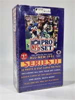 1991 NFL PRO SET - SEALED BOX