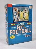 1990 SCORE FOOTBALL - SEALED WAX BOX