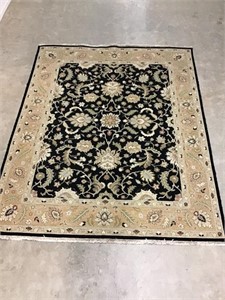 Beautiful Hand Knotted Area Rug 96 x 120