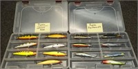 (14) Rapala Rip Stop 09 & Unknown Fishing Lures