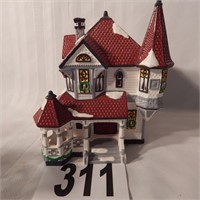 DEPT 56 SNOW VILLAGE, JEFFERSON SCHOOL 1987