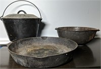 Lot of Cast Iron Cookware -Includes Wagner
