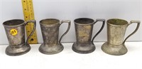 4RARE SODAFOUNTAIN METAL CUPS FOR USE W/ DIXIECUPS