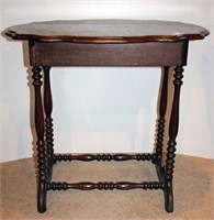 Small Vintage Wooden Occasional Table