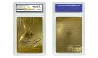 23K Gold Ken Griffey Jr Fleer Rookie Card