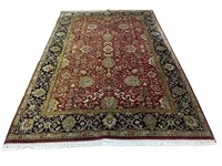 9FT 4IN X 6FT 2IN QUALITY HANDMADE RUG