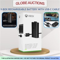 X-BOX RECHARGEABLE BATTERY WITH USB-C CABLE