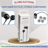 LOOKS NEW SONY (MDR-EX15LP) STEREO EARPHONES