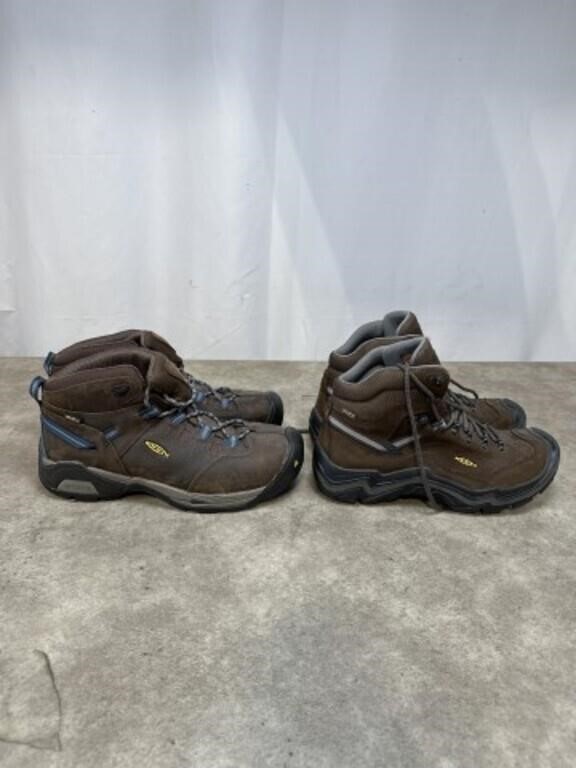 Keen hiking boots, size 13 for both