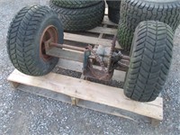 2 TIRES ON AXLE