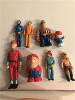 Figurines Fisher Price Tonka années 70-80-90